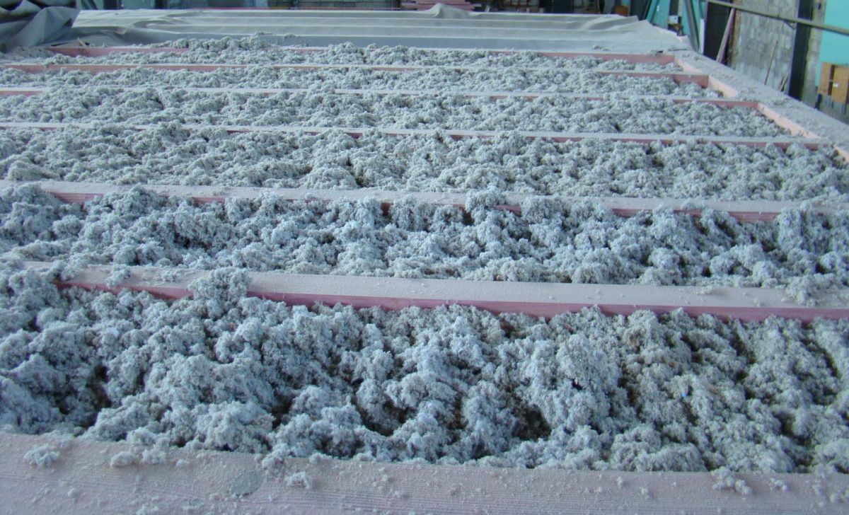 Утеплить бетонный пол. Выбор материала. Натуральные утеплители 1097
