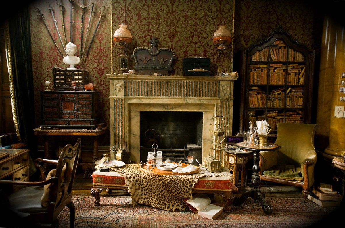 Викторианский стиль для современной квартиры и коттеджа - этикет и традиции, романтика практицизма 4672