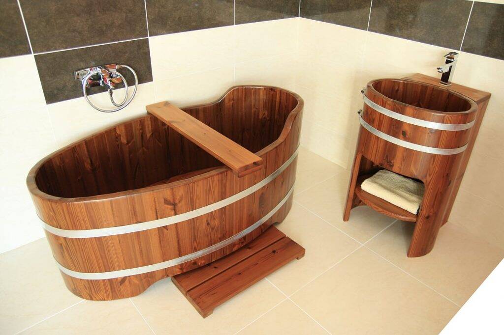 Деревянная ванна 16103