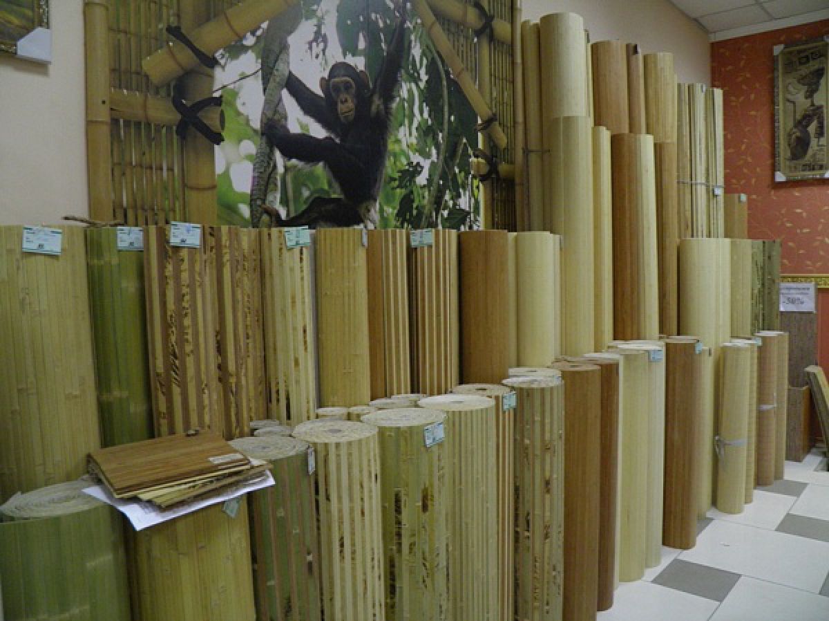 Бамбуковые обои 2729