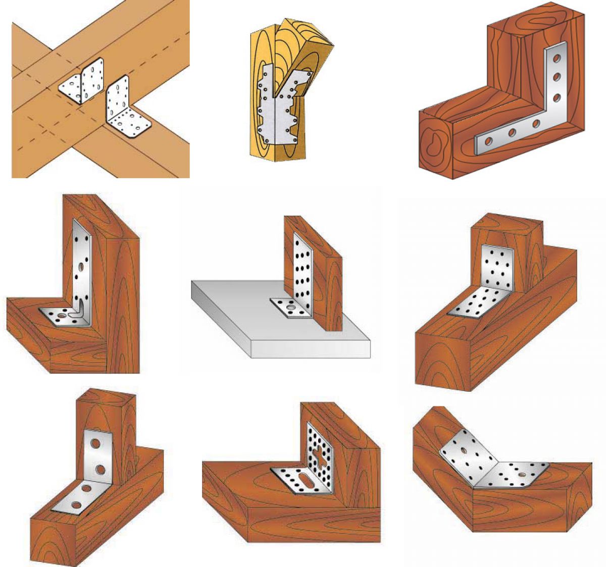 соединения элементов деревянных конструкций