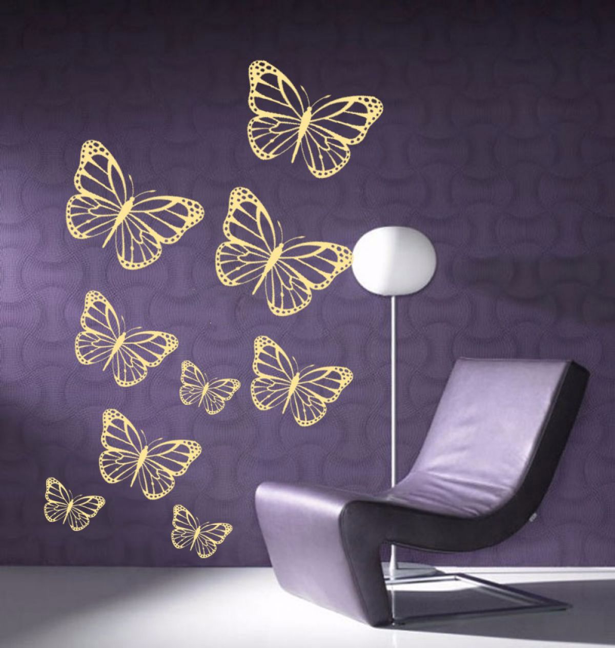 Бабочки на стену 8191