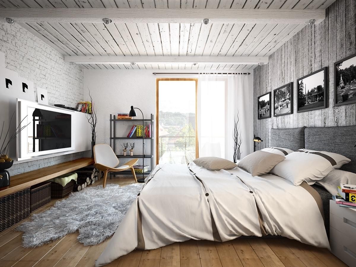 Спальня в белом стиле 9250