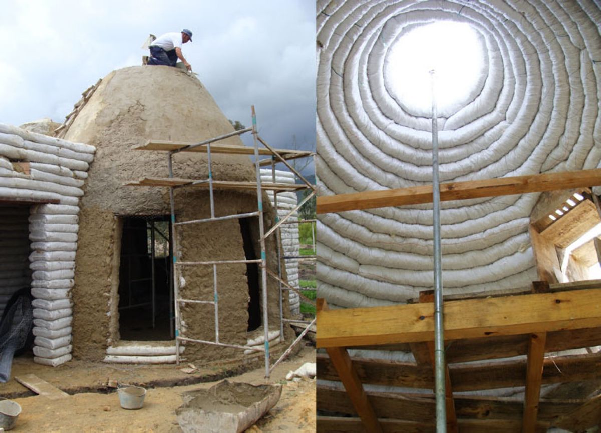 Как построить дом из мешков с землей за 10 шагов - Магазин Earthbag