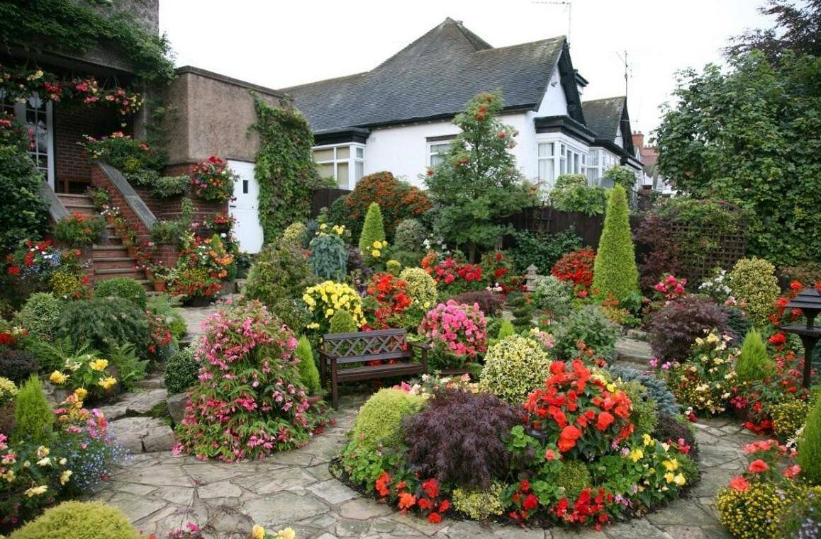 Английский сад. Ландшафт сада в английском стиле