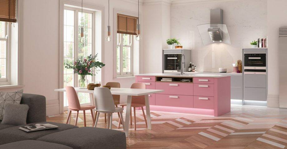 Розовая кухня 13772