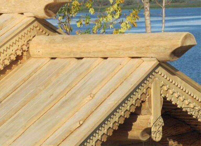Крыша деревянного дома 18736