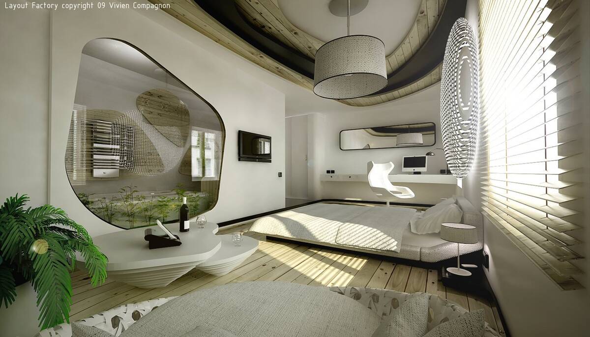 Современный дизайн спальни 20236