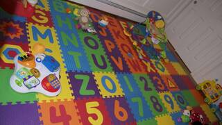 Для детской комнаты – мягкий пол из этиленвинилацетатной плитки
