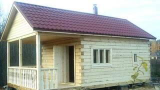 Строительство бани из бруса Строительство бани из бруса