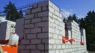 Фундамент для дома из газобетона Фундамент для дома из газобетона