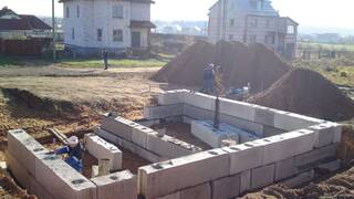 Фундамент из блоков ФБС Фундамент из блоков ФБС