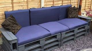 Диван из поддонов Диван из поддонов