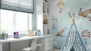 Интерьер детской комнаты Интерьер детской комнаты