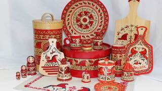 Мезенская роспись Мезенская роспись