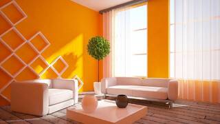 Интерьер в желтых цветах Интерьер в желтых цветах