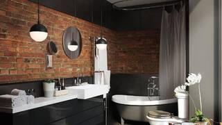 Ванная лофт Ванная лофт