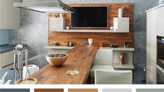 Кухня в коричневых цветах Кухня в коричневых цветах